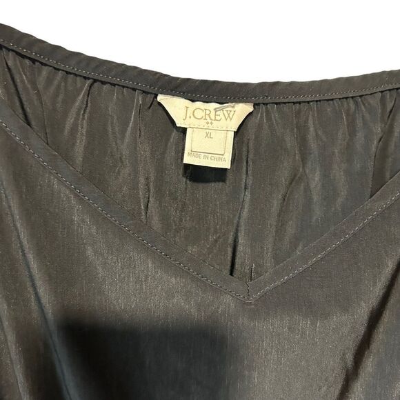 J.Crew Black Spaghetti Strap Drapey Romper - Picture 5 of 8